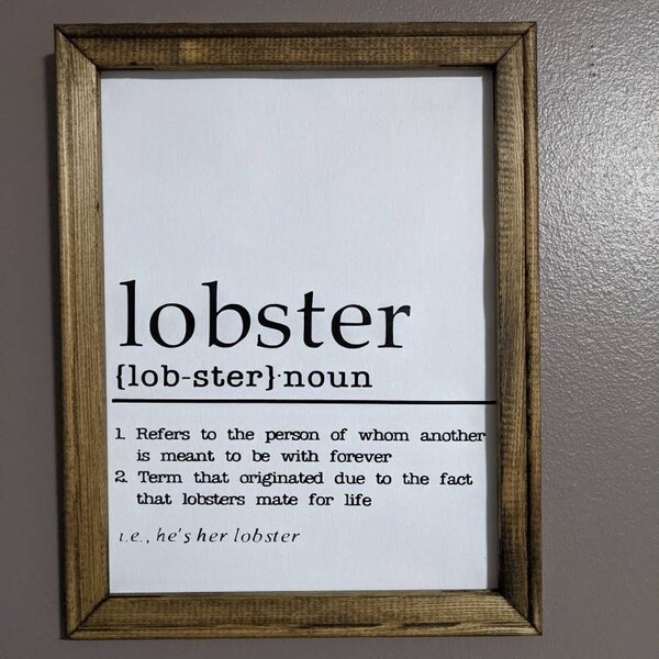 Framed Love Quote Etsy