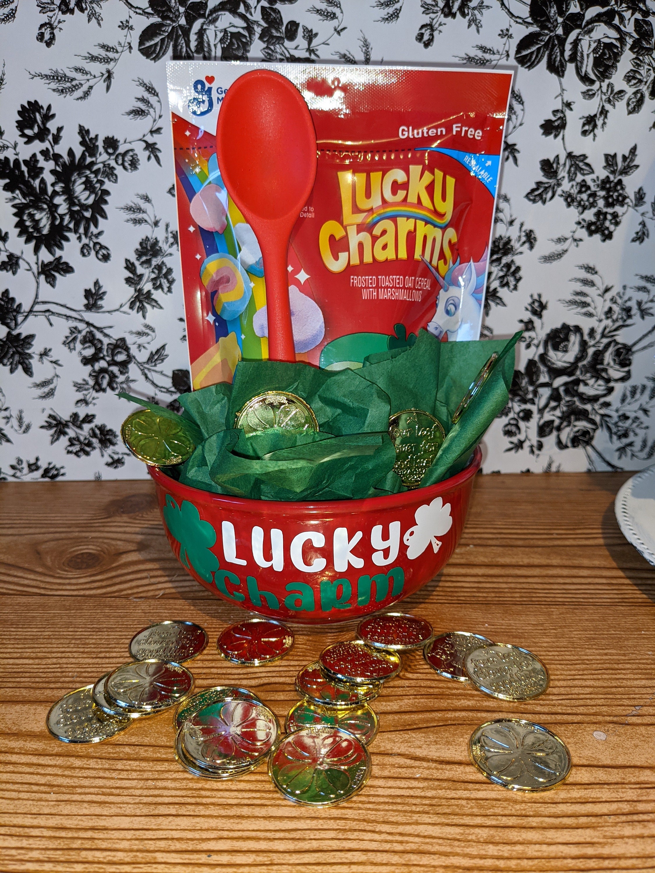 Customizable Easter Cereal Bowl With Spoon and Cereal Etsy