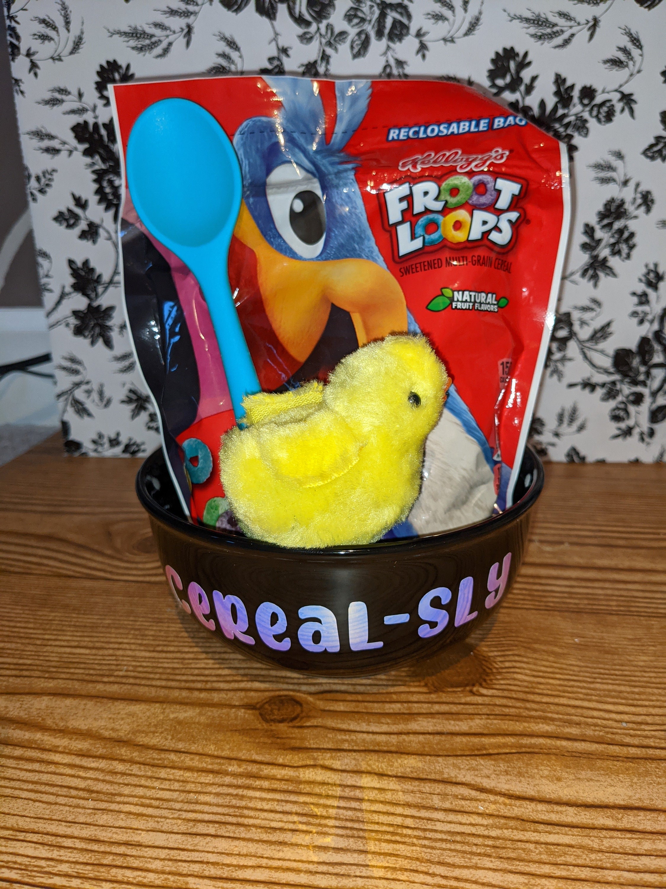 Customizable Easter Cereal Bowl With Spoon and Cereal Etsy