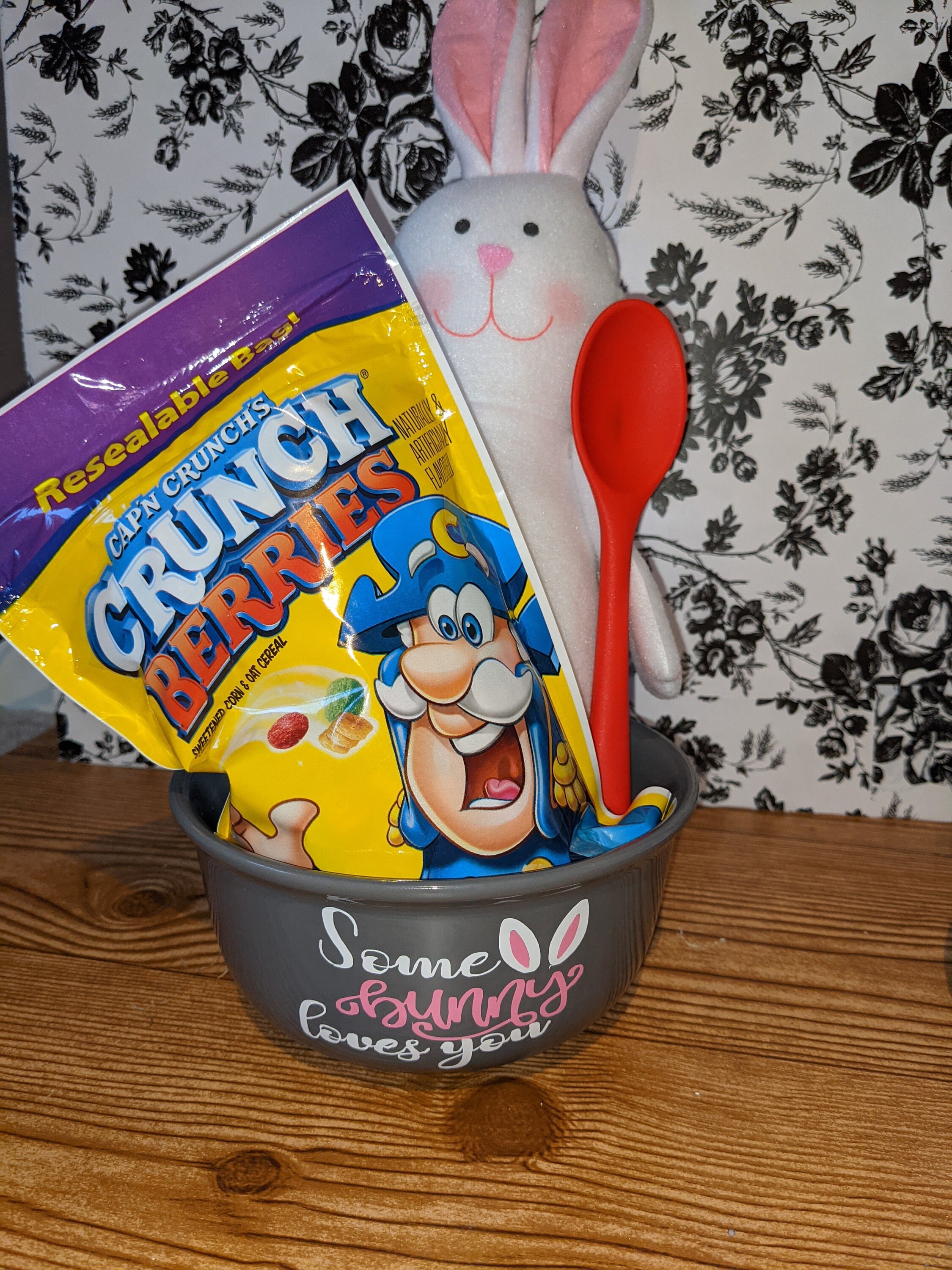 Customizable Easter Cereal Bowl With Spoon and Cereal Etsy