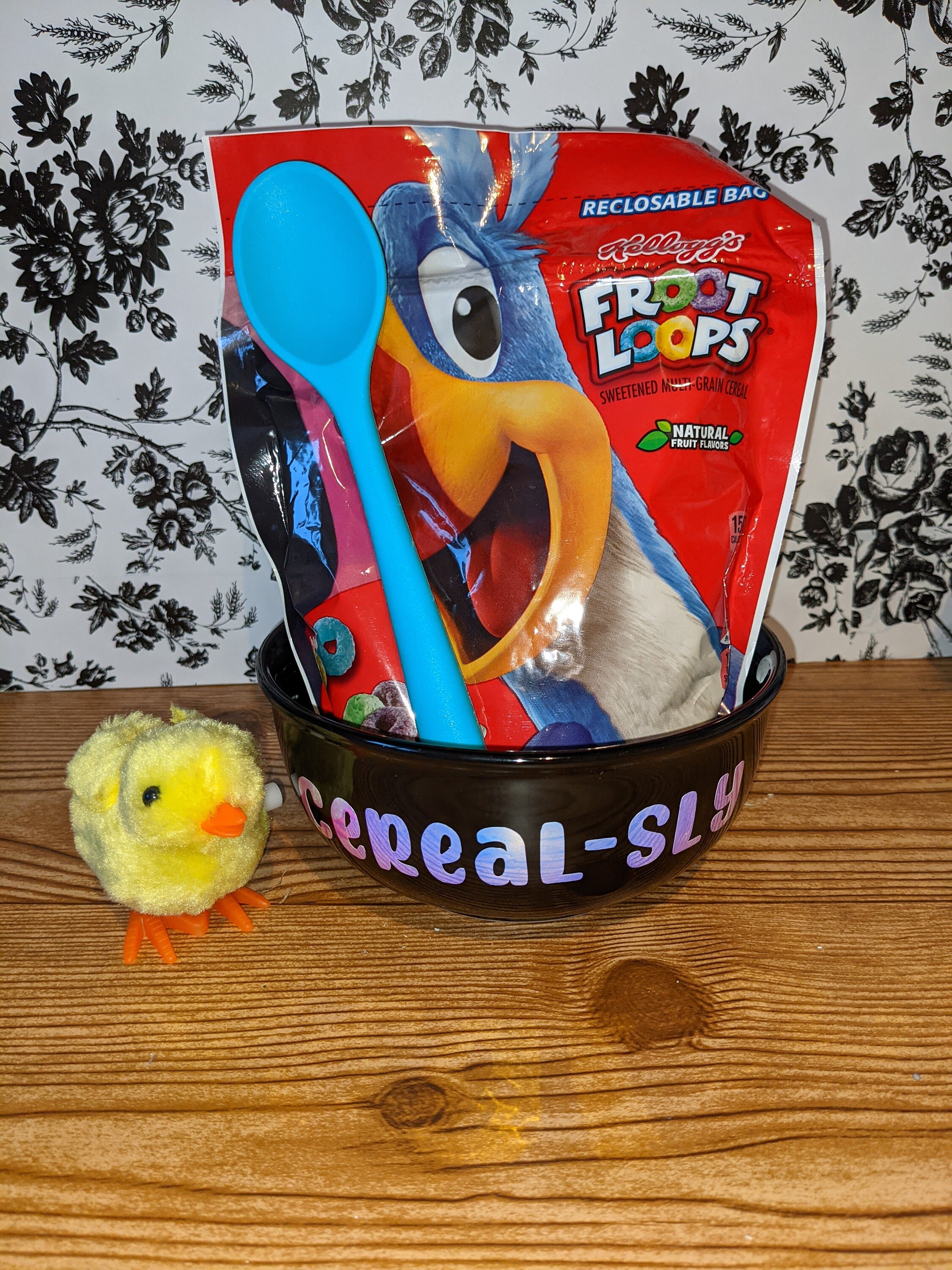 Customizable Easter Cereal Bowl With Spoon and Cereal Etsy