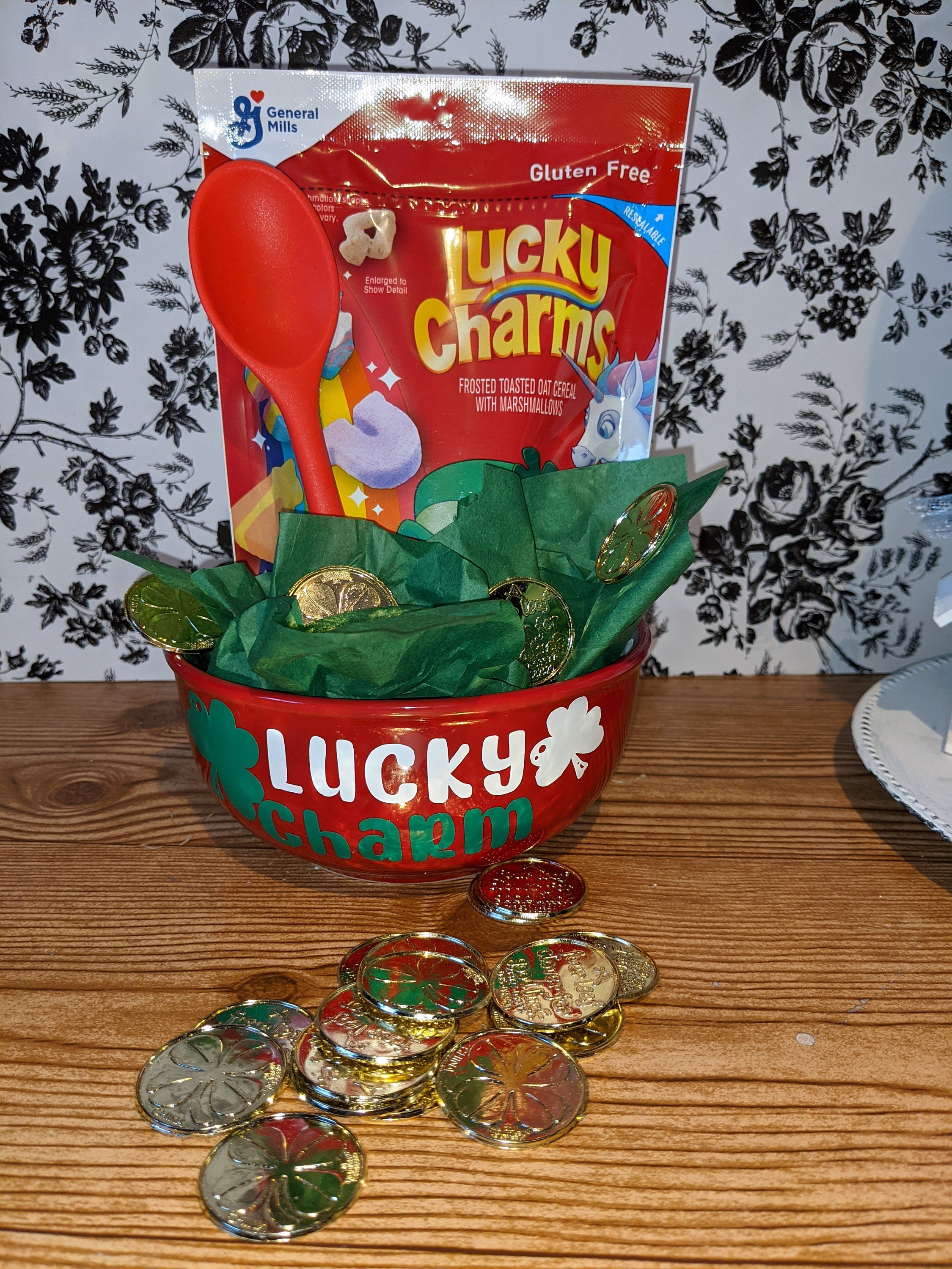 Customizable Easter Cereal Bowl With Spoon and Cereal Etsy