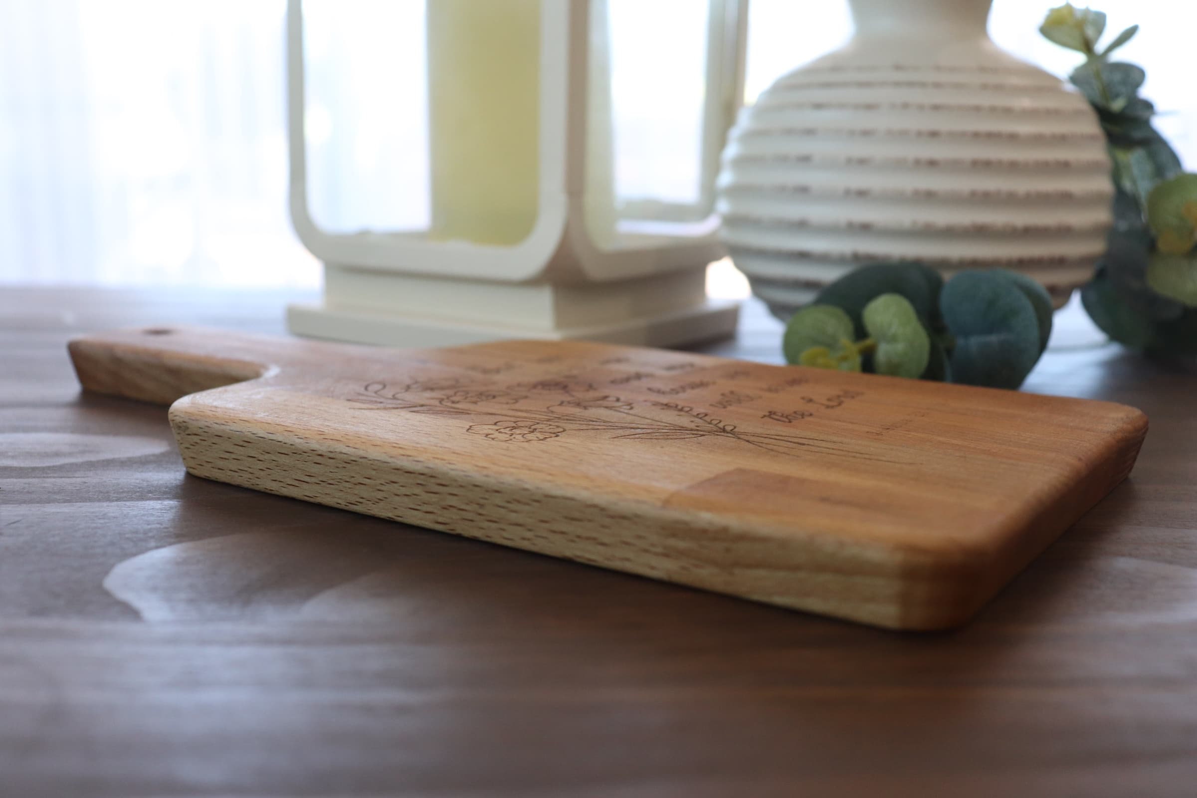 Serving Board with Laser Engraved Verse Entertaining Boards Etsy