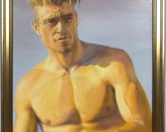 Nude Painting Model | Etsy