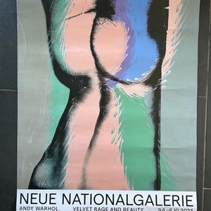 Andy Warhol Exhibit Poster Pop Art