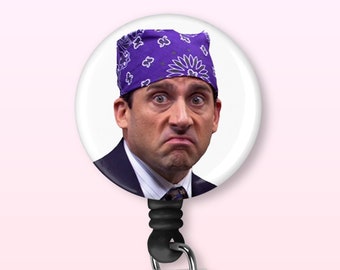 Prison Mike Badge Reel | The Office | Retractable Badge Reel | Funny