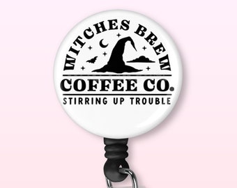 Witches Brew | Halloween | Funny | Retractable Badge Reel