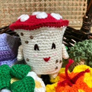 Crochet Mushroom Sprite image 3