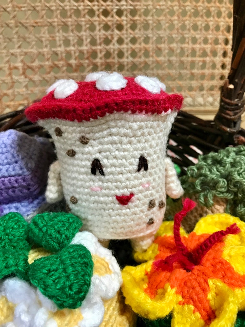 Crochet Mushroom Sprite image 3