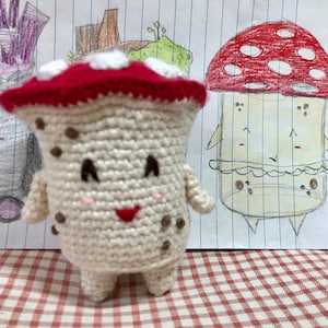 Crochet Mushroom Sprite image 6