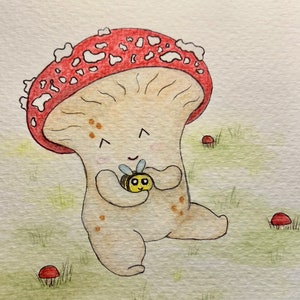 Crochet Mushroom Sprite image 8