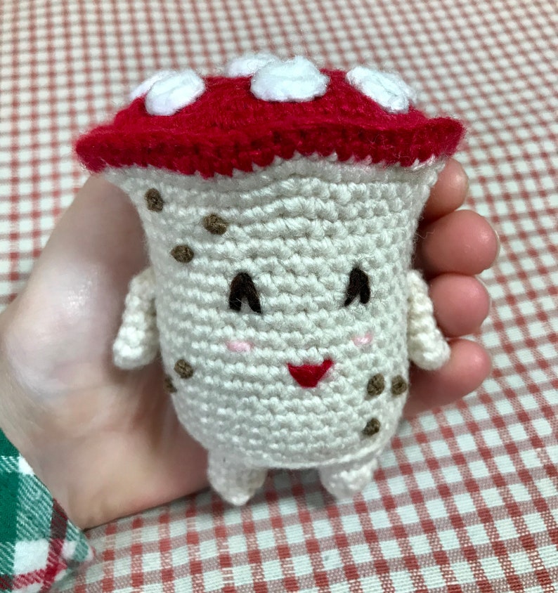 Crochet Mushroom Sprite image 7