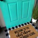 Welcome to the Shit Show Hope You Brought Alcohol Doormat Welcome Mat ...