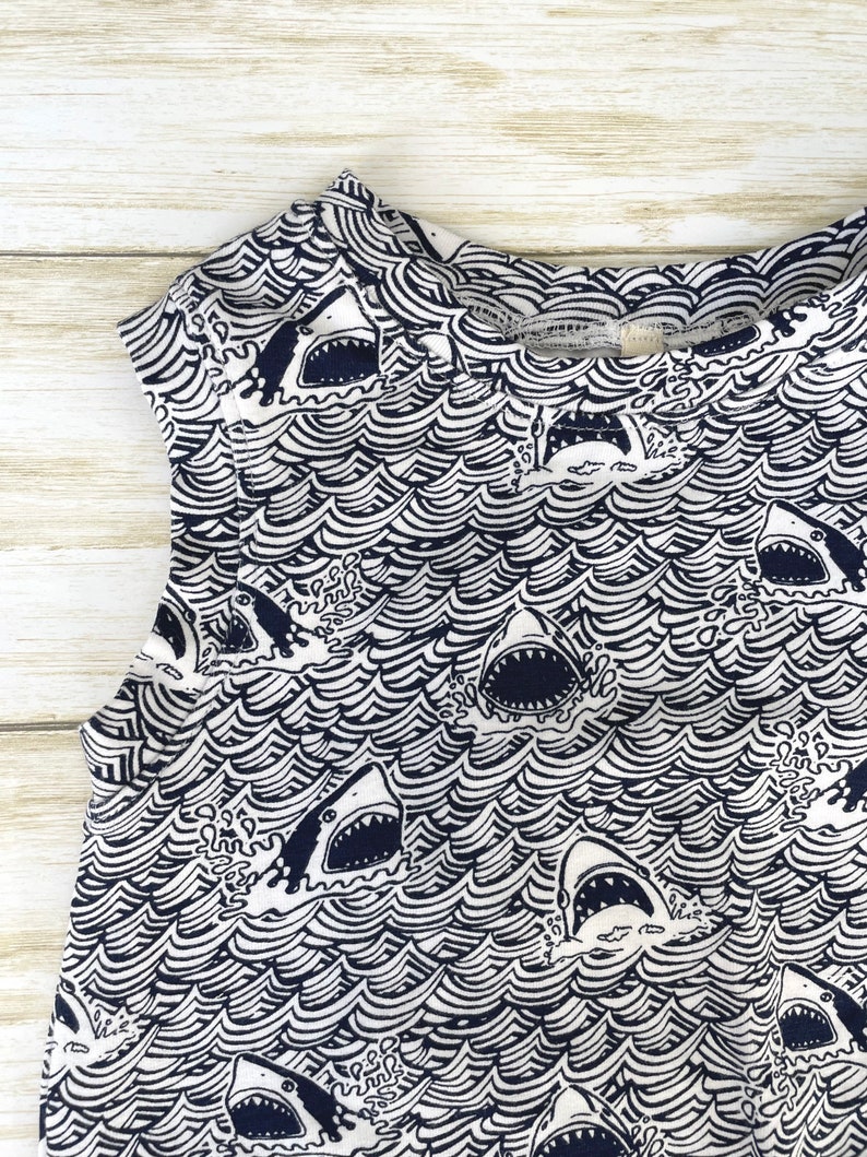 Sharks Georgie Romper