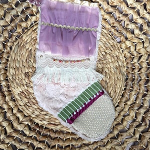 Boho Merry Christmas Colorful Christmas Stocking