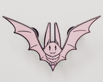 Pinke fliegende Fledermaus Pin