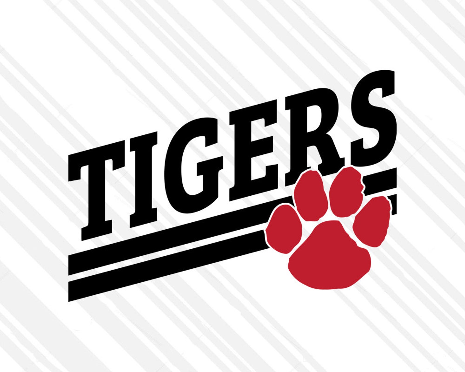 Tigers SVG Football SVG Tigers Tshirt DesignTigers Etsy