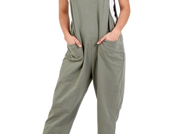 Jules jersey plain dungarees - various colours