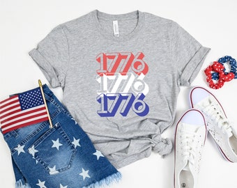 Shirt Fourth of July 1776, T-shirt Patriotic America