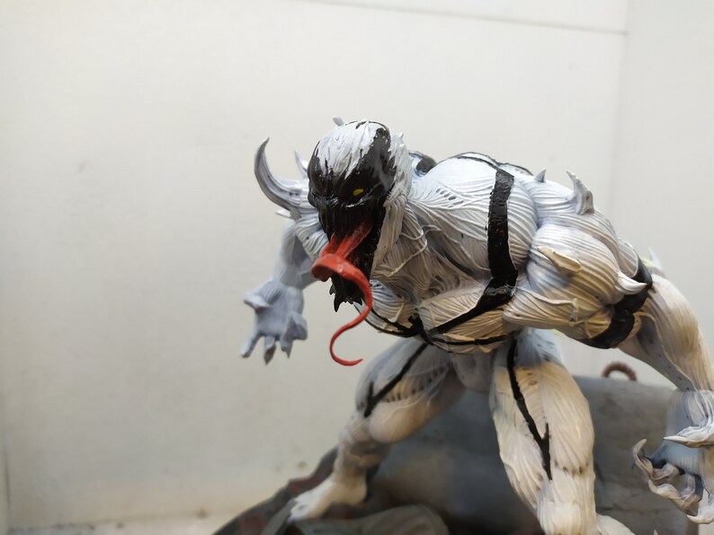Anti Venom 3d printed and painted