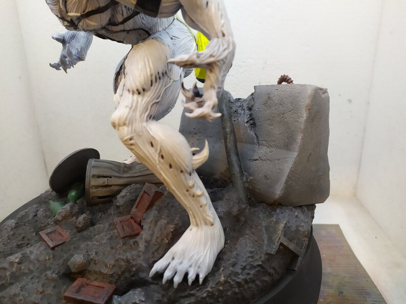 Anti Venom 3d printed and painted