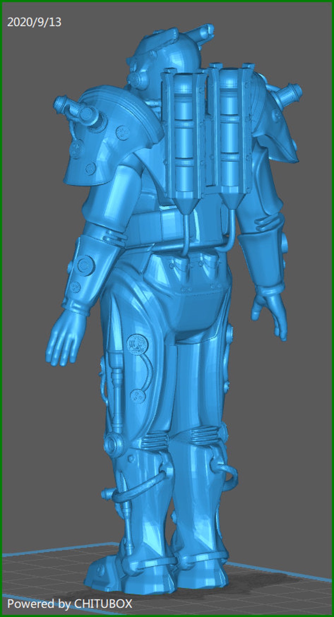 Tesla power armor