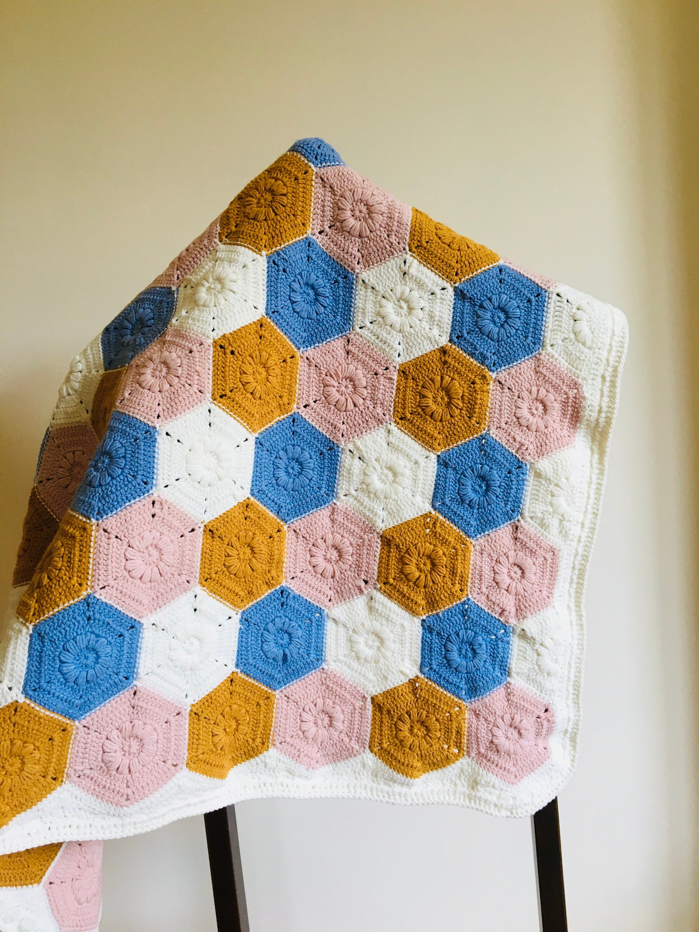 Knit Afghan Blanket Afghan Baby Blanket Hand Crochet lap Etsy