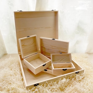 Holzkiste - kostenlose benutzerdefinierte, umweltfreundliche Holzkisten, handgefertigte geschnitzte Holzkisten, Weinlagerung, Naturholz, DIY-Weihnachtsgeschenke