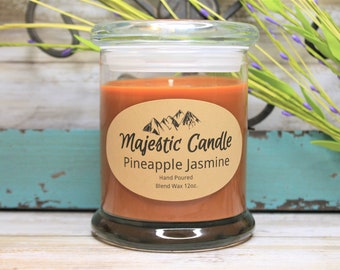 Majestic Candle Pineapple Jasmine 12oz.