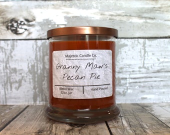 Majestic Candle Granny Ma's Pecan Pie 12oz.