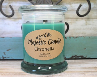 Majestic Candle Citronella 12oz.