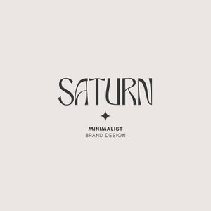 Premade logo, text only logo, modern logo, minimalist brand design, small business branding, beauty logo design, custom logo designs