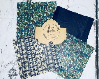 Beeswax Food Wraps | Beeswax Wrap | Reusable Food Wrap | Eco-Friendly Wax Wrap For Food | Zero Waste Gift | Beeswax Wraps Set - XS Jam Jars