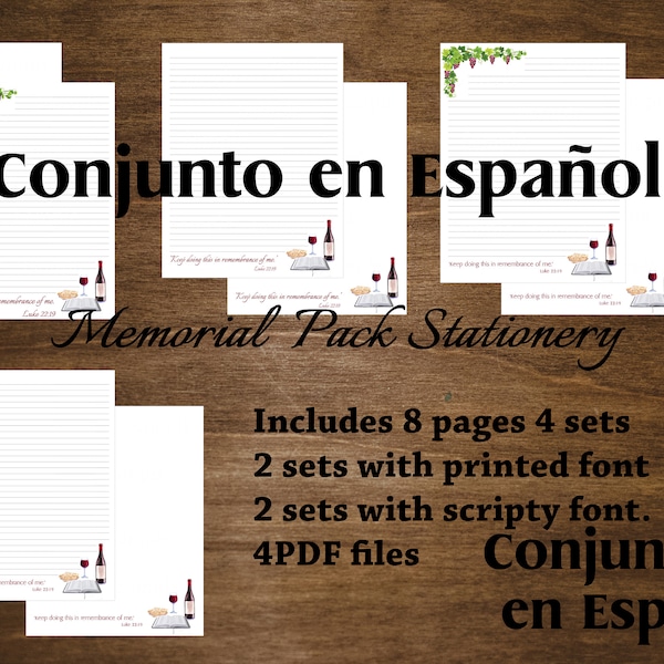 Jw Stationery Espanol Etsy