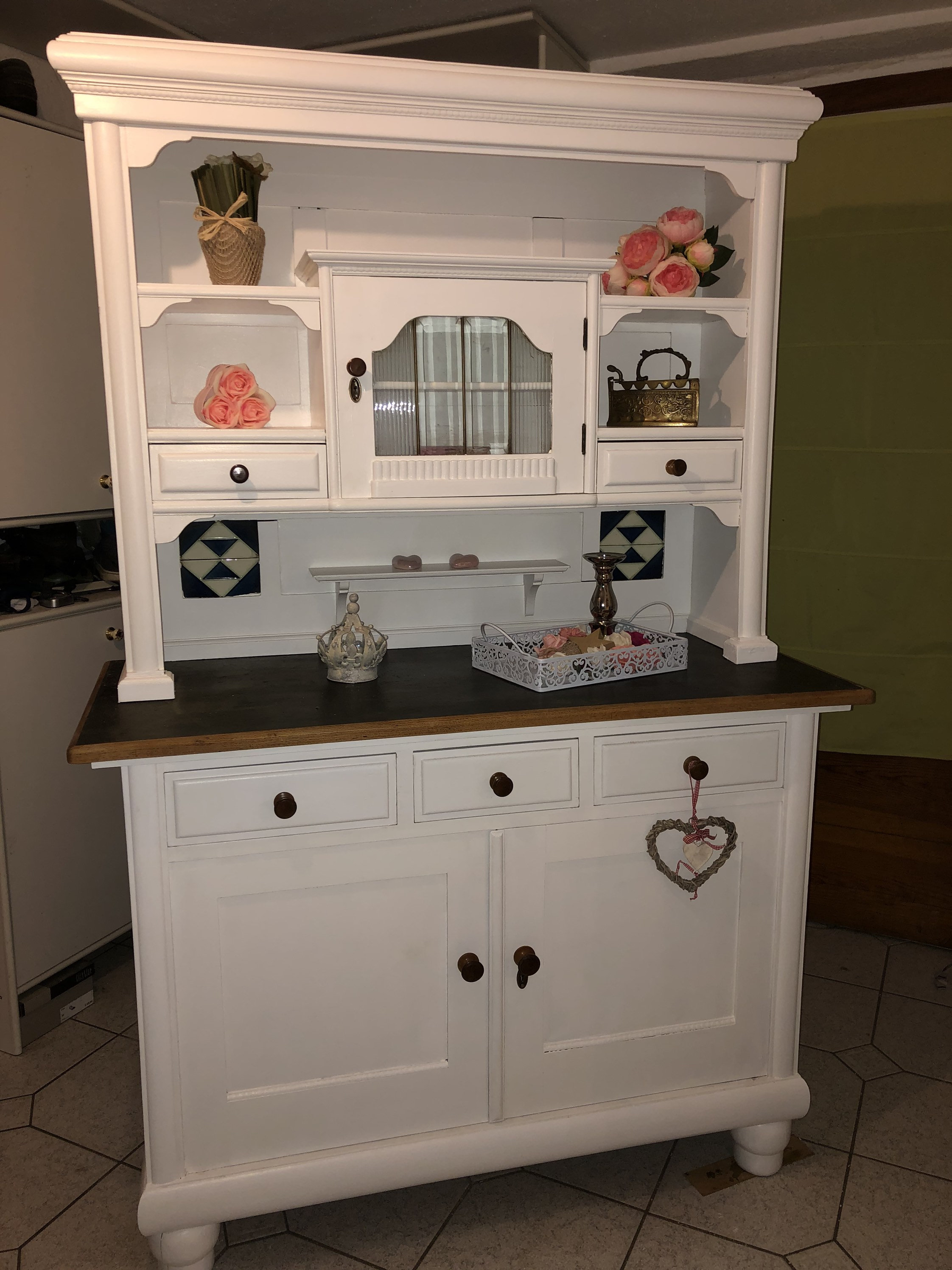 Küchenbuffet Buffet Küchenschrank antik alt Vintage Landhaus | Etsy