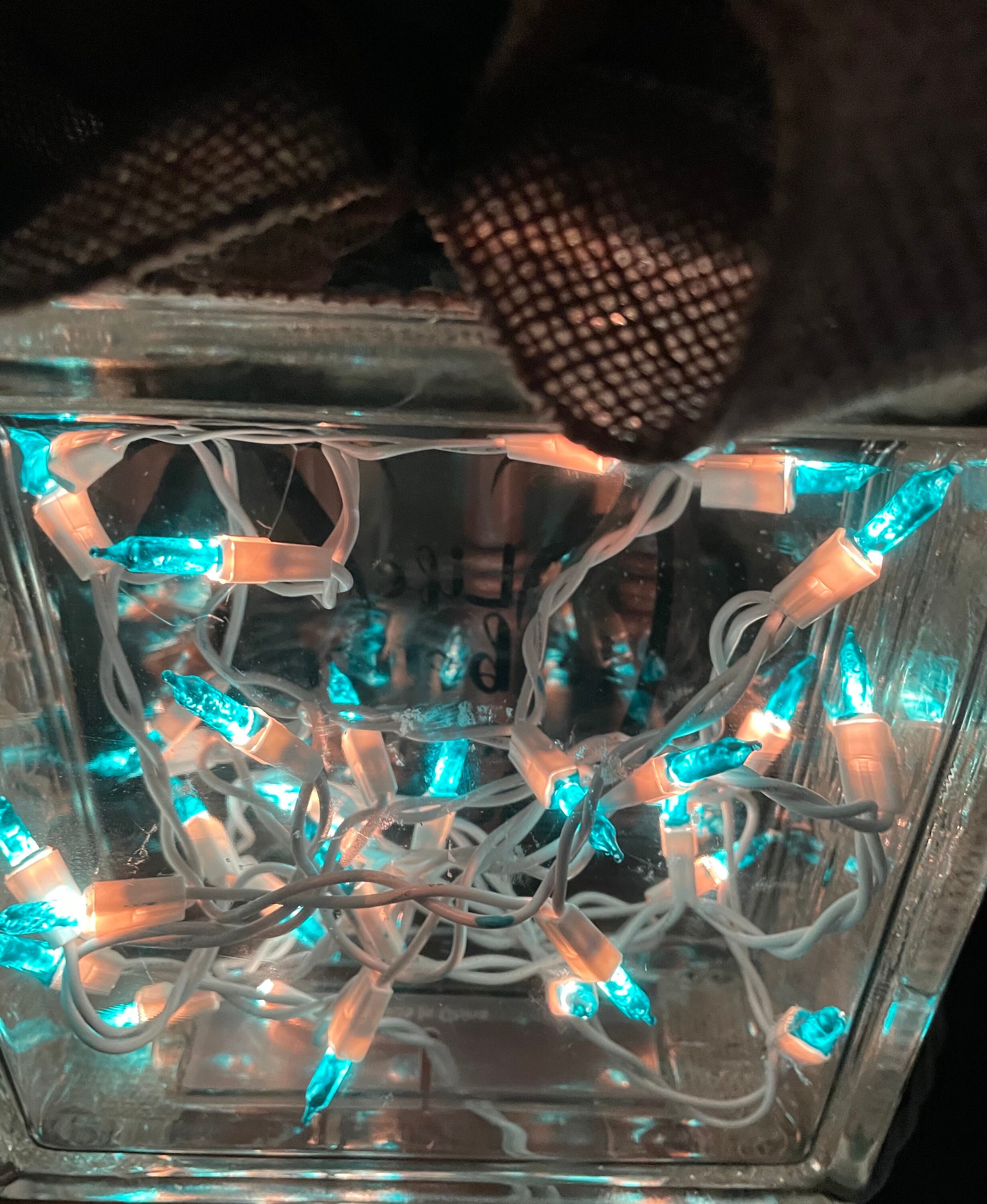 life is better at the beach lighted glass block
