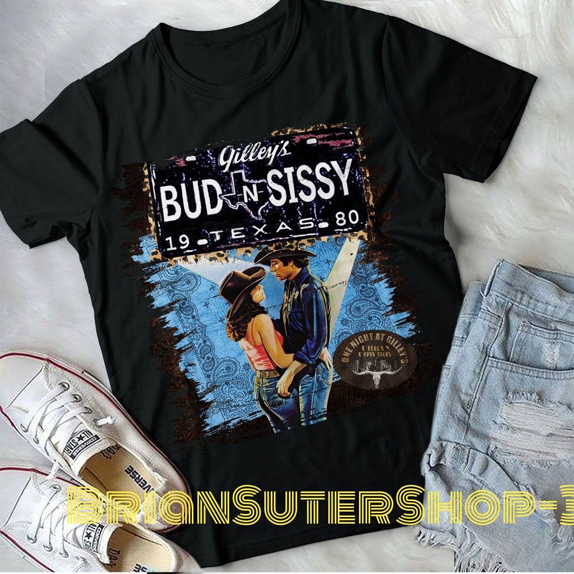 Discover Camiseta do filme Bud And Sissy Urban Cowboy