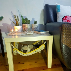 Cat Hammock, Cat Furniture Hammock, Kitten Bed To Hang Chair and Stool, Cat Bed, Cat Perch