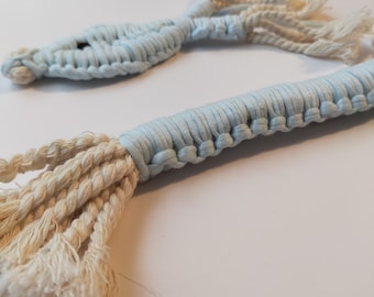 Jouet de chat, jouet tricoté de chat avec le fil de maïs, jouet de chat, kickers de chat, jouet pour chasser pour des chats, jouet d’animal familier de Macrame, teaser de chat, cadeau de chat, tassel de chat