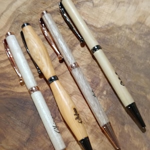 Penne biro in legno artigianali