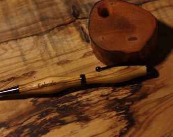 Handcrafted wooden ballpoint pens