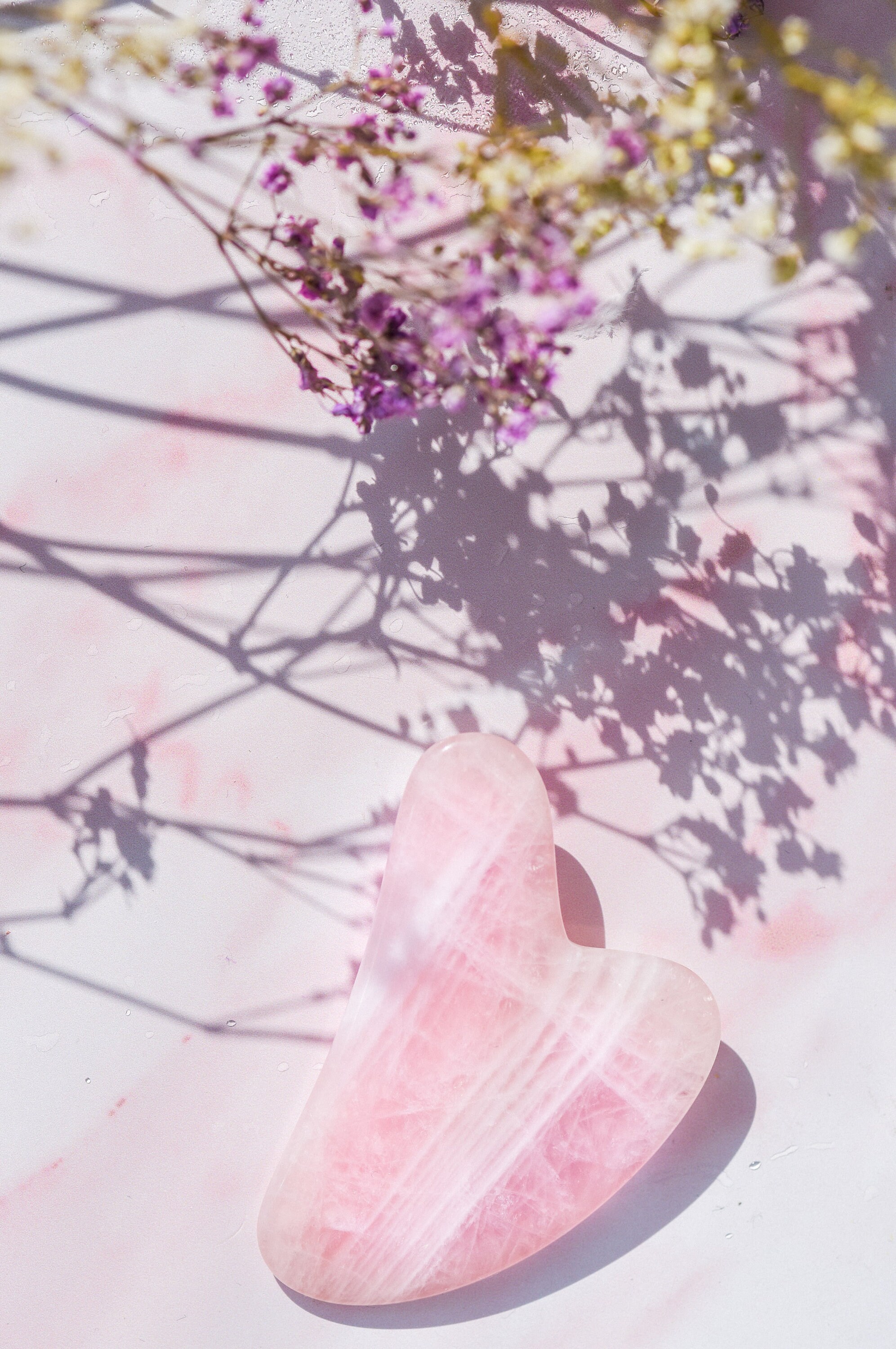 AllNatural And Handmade Rose Quartz Gua Sha Stone Gua Sha Etsy