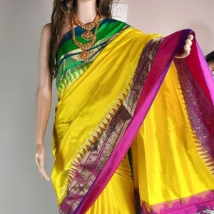 Pochampally Saree Etsy UK