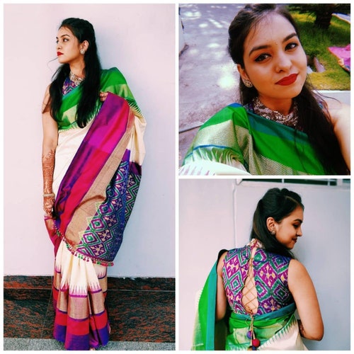 Pochampally Ikkat Pure Silk Saree 
