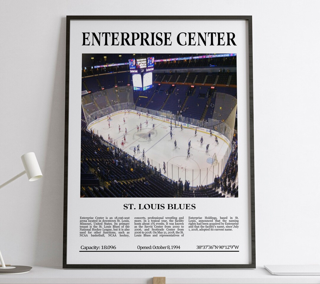 St. Louis Blues Arena now called Enterprise Center - Sports