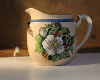 Vintage Pre-WW II Noritake Red ""M" Stamp Creamer 1930er Jahre."