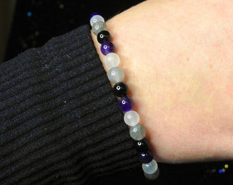 Asexual Crystal Bracelet