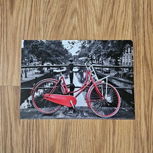 Pre-made Photo Print // Amsterdam Bicycle photo print // photography print of original work // 7x10&quot; photo print // home decoration