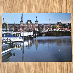 Pre-made Photo Print // Amsterdam cityscape photo print // photography print of original work // 7x10&quot; photo print // home decoration