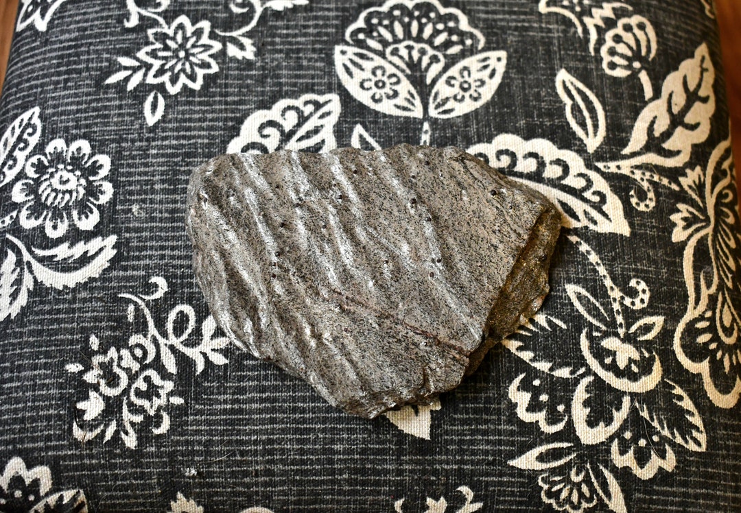 Raw Chunk of Mica Schist With Garnets // Metallic Mica Schist Schist ...